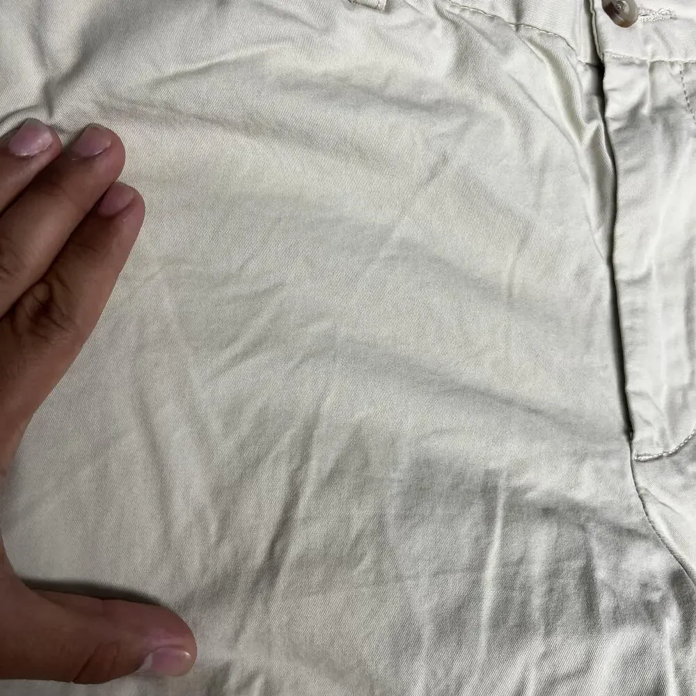 Polo Ralph Lauren Pants Boys 18 Beige Chino Twill Casual Pockets Classic Fit